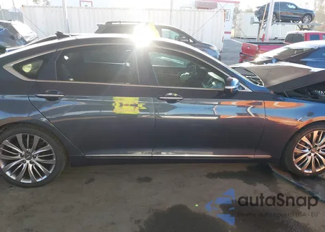 2017 Genesis G80 5.0 Ultimate from USA, damaged, VIN KMHGN4JF2HU181368